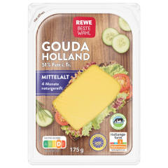 REWE Beste Wahl Gouda Holland 51% Fett i. Tr.