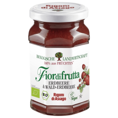 Rigoni di Asiago Bio Fiordifrutta Erdbeere & Wald-Erdbeere