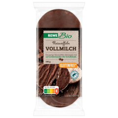 REWE Bio Reiswaffeln Vollmilch