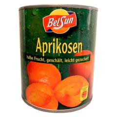 Belsun Aprikosen-Hälften