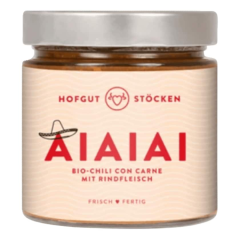 Hofgut Stöcken Aiaiai Bio-Chili con Carne