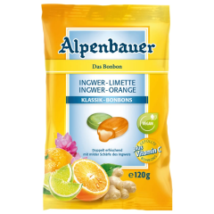 Alpenbauer Ingwer Limette Orange Klassik-Bonbons