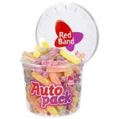 Red Band Fruchtgummi Gummi Stäbchen super sauer Autopack