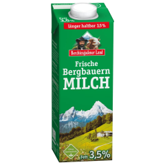 Berchtesgadener Land Extra länger frische Bergbauern-Milch 3,5%