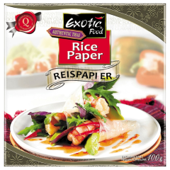 Exotic Food Authentic Thai Reispapier