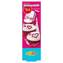 Decocino Zuckerschrift rot