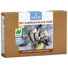 Followfish Bio Black Tiger Garnelen