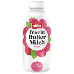 Müller Fruchtbuttermilch Himbeere