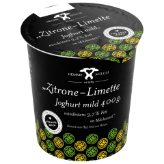 Hemme Milch Joghurt mild Zitrone Limette