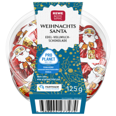 REWE Beste Wahl Weihnachts Santa Vollmilch