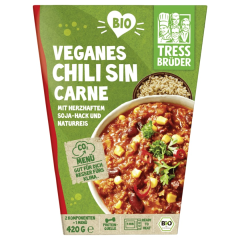 Tress Brüder Bio Veganes Chili sin Carne