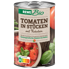 REWE Bio Tomaten in Stücken mit Kräutern