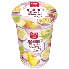 REWE Beste Wahl Joghurt mild Pfirsich-Maracuja