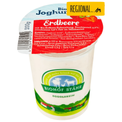 Biohof Stähr Bio Joghurt mild Erdbeere