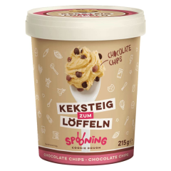 Spooning Cookie Dough Keksteig zum Löffeln Chocolate Chips