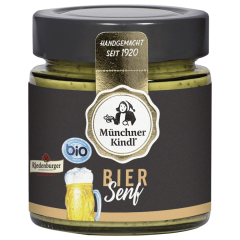 Münchner Kindl Bio Bier Senf