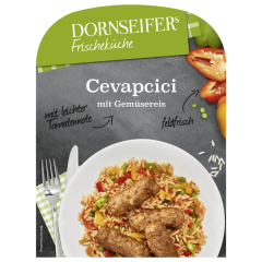 Dornseifer Cevapcici mit Gemüsereis