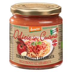 Delizie in Cucina Bio Demeter Tomatensauce Arrabbiata