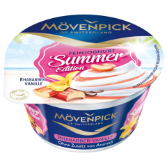 Mövenpick Feinjoghurt Rhabarber-Vanille