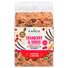 Dr. Karg's Vollkorn-Knäckebrot Cranberry & Kokos