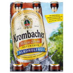 Krombacher Weizen Zitrone alkoholfrei