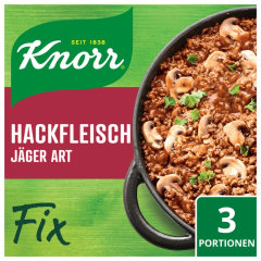 Knorr Fix Hackfleisch Jäger-Art