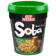 Nissin Soba Teriyaki Nudeln mit japanischer Yakisoba Soße