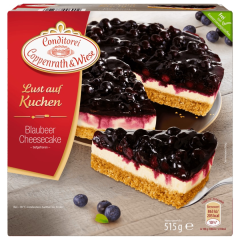 Conditorei Coppenrath & Wiese Lust auf Kuchen Blaubeer Cheesecake