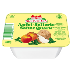 Sachsenland Apfel-Sellerie Sahnequark