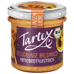 Tartex Bio Linsen Liebe Brotaufstrich Belugalinse Balsamico vegan