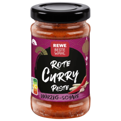 REWE Beste Wahl Rote Curry-Paste würzig-scharf