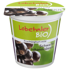 Lobetaler Bio-Joghurt Schwarze Johannisbeere