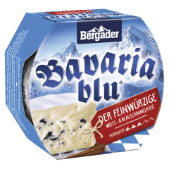 Bergader Weichkäse Bavaria blu Der Feinwürzige