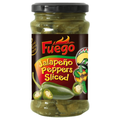 Fuego Jalapeño Green Peppers sliced