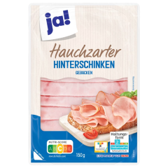 ja! Hauchzarter Hinterschinken gebacken