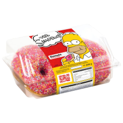 The Simpsons Donuts pink glasiert
