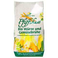 Pfiffikuss Bio Würze und Gemüsebrühe vegan