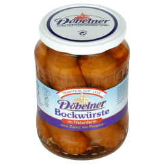 Döbelner Bockwurst im Naturdarm