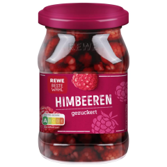 REWE Beste Wahl Himbeeren gezuckert