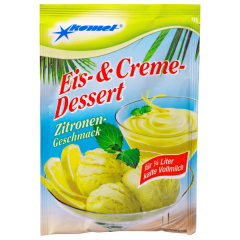 Komet Eis- & Creme- Dessertpulver Zitronengeschmack