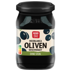 REWE Beste Wahl Oliven geschwärzt ohne Stein