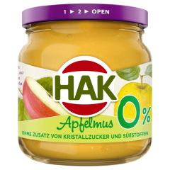 Hak Apfelmus 0%