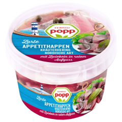 Popp Zarte Appetithappen Kräuterhering Nordische Art