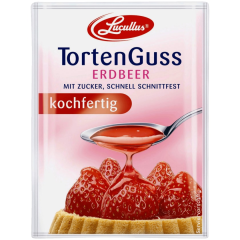 Lucullus Tortenguss Erdbeere kochfertig