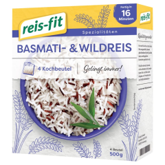 Reis-fit Basmati- & Wildreis