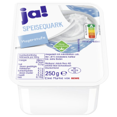 ja! Speisequark Magerstufe