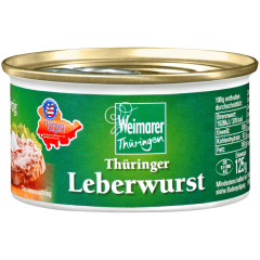 Weimarer Thüringen Thüringer Leberwurst