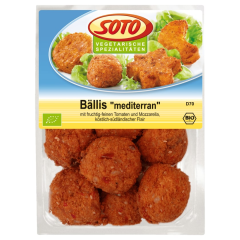 Soto Bio Bällis mediterran vegetarisch