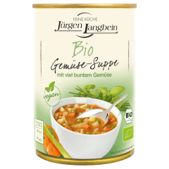 Jürgen Langbein Bio Gemüsesuppe vegan