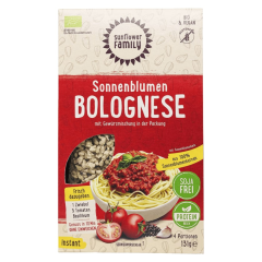 Sunflower Family Bio Sonnenblumen Bolognese vegan